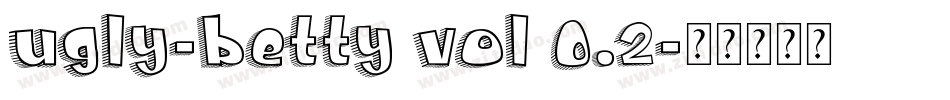 ugly-betty vol 0.2字体转换